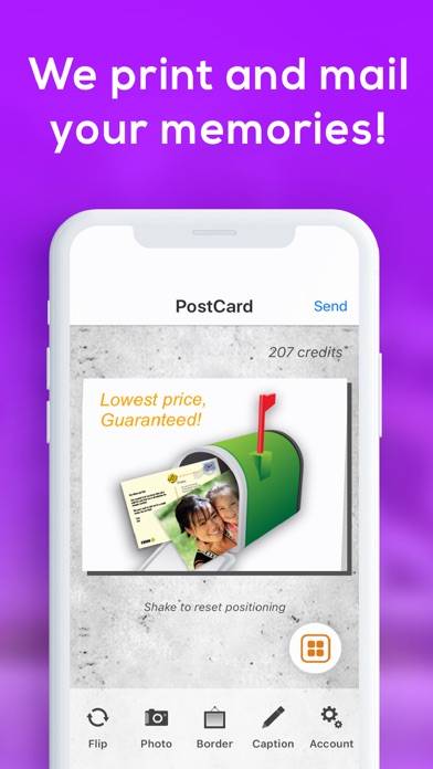 SnapShot Postcard iOS