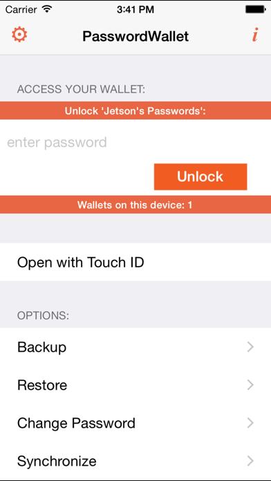 PasswordWallet iOS