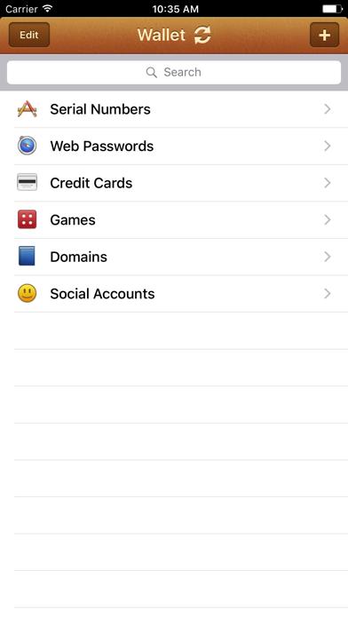 Wallet iOS