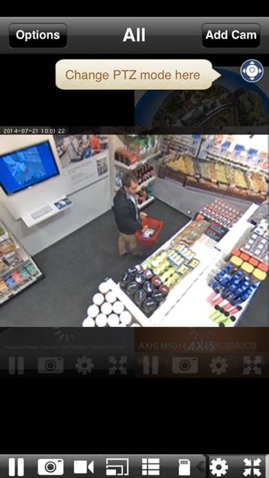 Viewer for Axis Cams iOS
