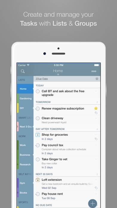 2Do: Tasks Done in Style iOS