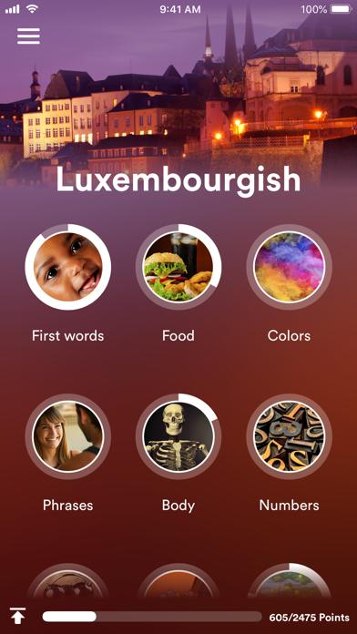 uTalk Luxembourgish iOS