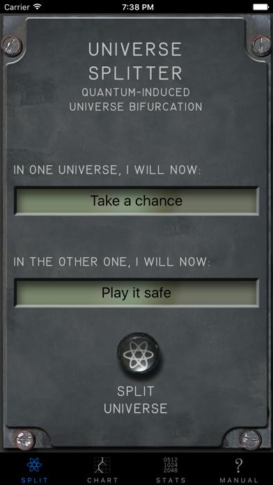 Universe Splitter iOS