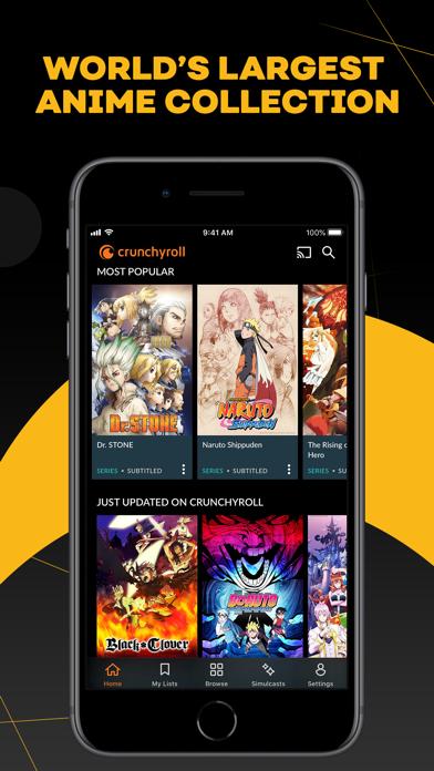 Crunchyroll iOS