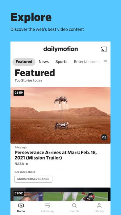 Dailymotion iOS