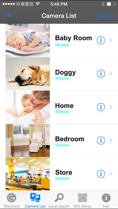 mCamView for plug n play IP cameras iOS