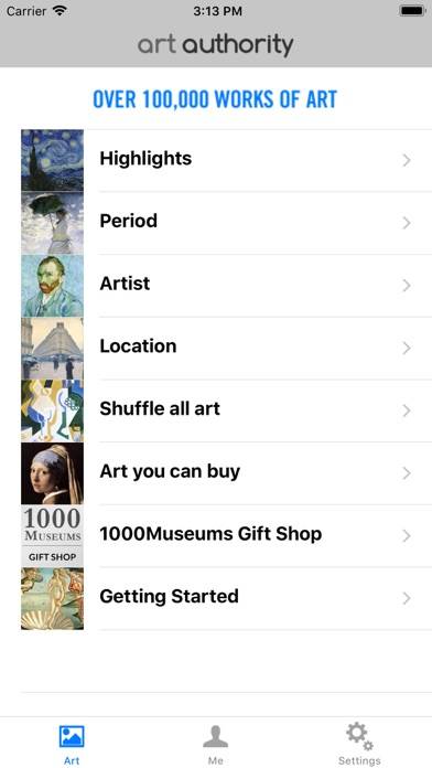 Art Authority iOS