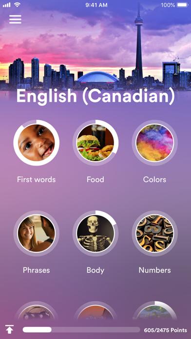 uTalk Canadian English iOS