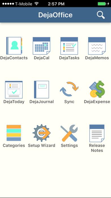 DejaOffice iOS