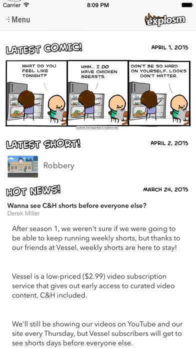 Cyanide and Happiness iOS