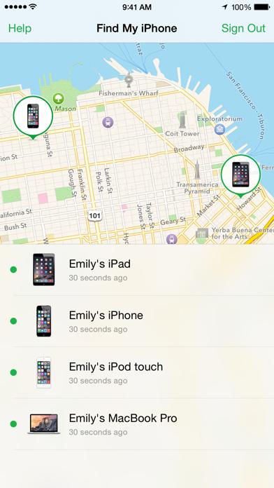 Find My iPhone iOS