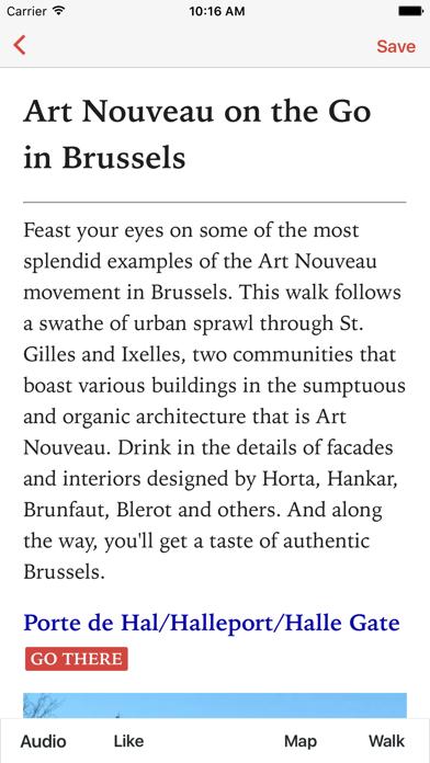 Art Nouveau on the Go iOS
