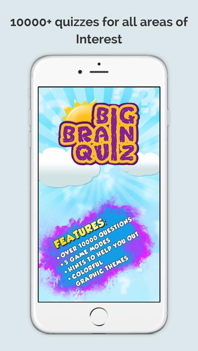 Big Brain Quiz iOS