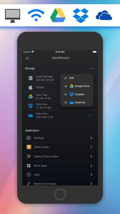 Phone Drive (File Sharing, WiFi FlashDrive & Document Reader) iOS