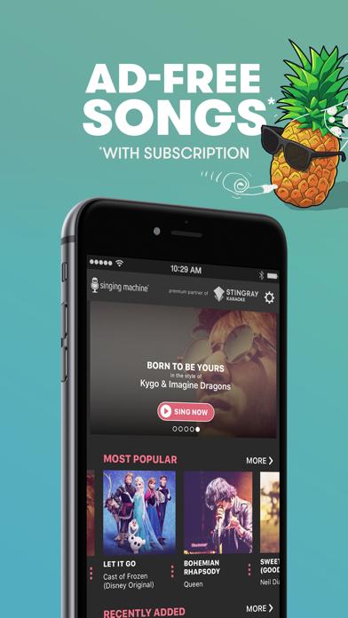 The Singing Machine Mobile Karaoke App iOS