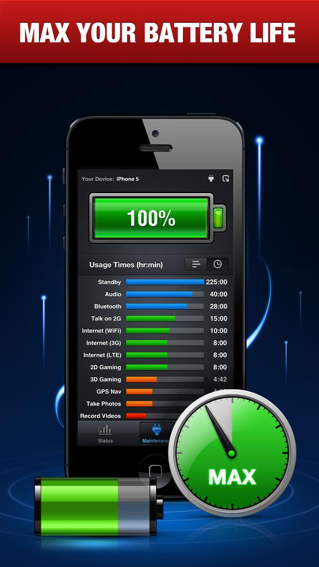 Battery Power Free iOS
