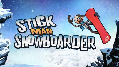 Stickman Snowboarder Free iOS