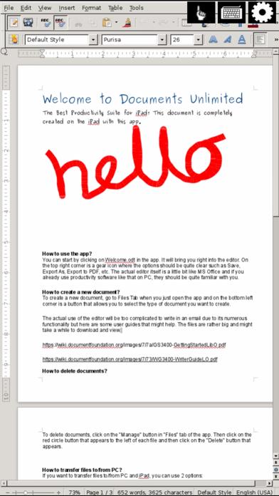 Documents Unlimited Office & PDF Editor Apps Pro for iPhone iOS