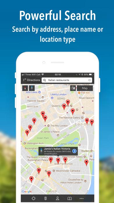 iMaps plus for Google Maps : Directions, Street View and Places Search iOS