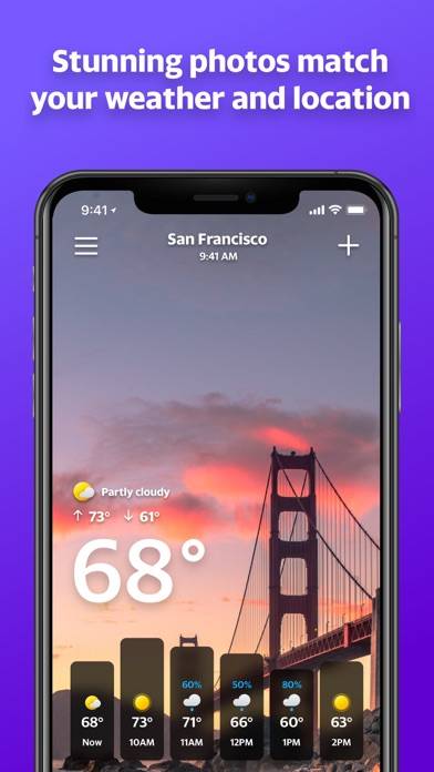 Yahoo Weather iOS