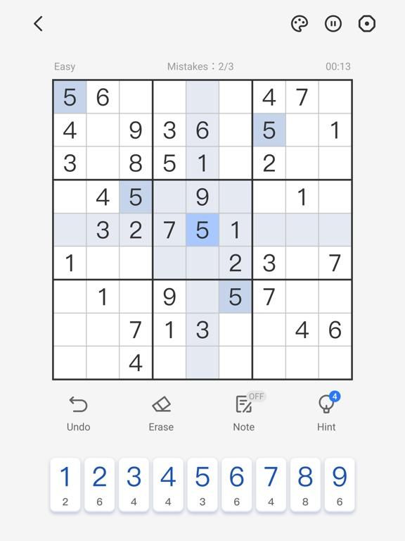 Sudoku:Daily Sudoku Puzzle iPhone Screenshot