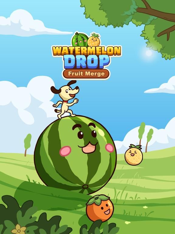 Watermelon Drop: Fruit Merge iPhone Screenshot