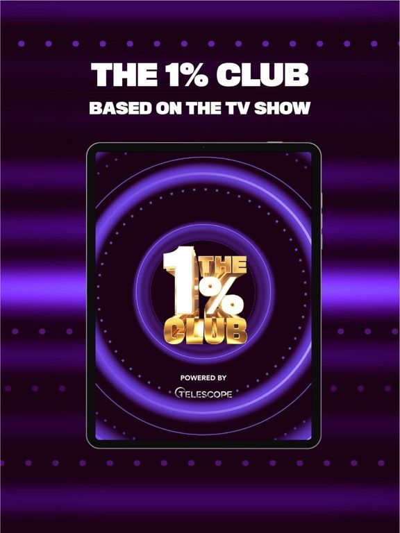 The 1% Club TV iPhone Screenshot