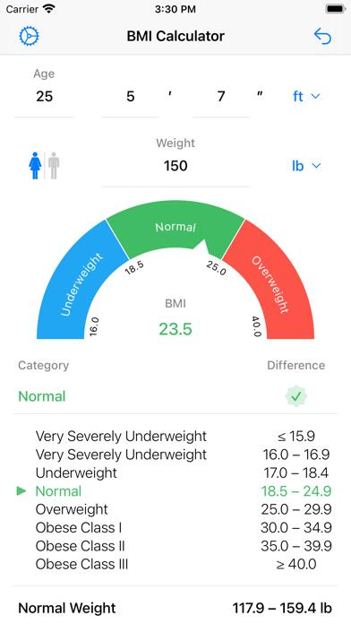 BMI Calculator – Weight Loss iOS