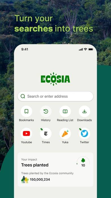 Ecosia iOS