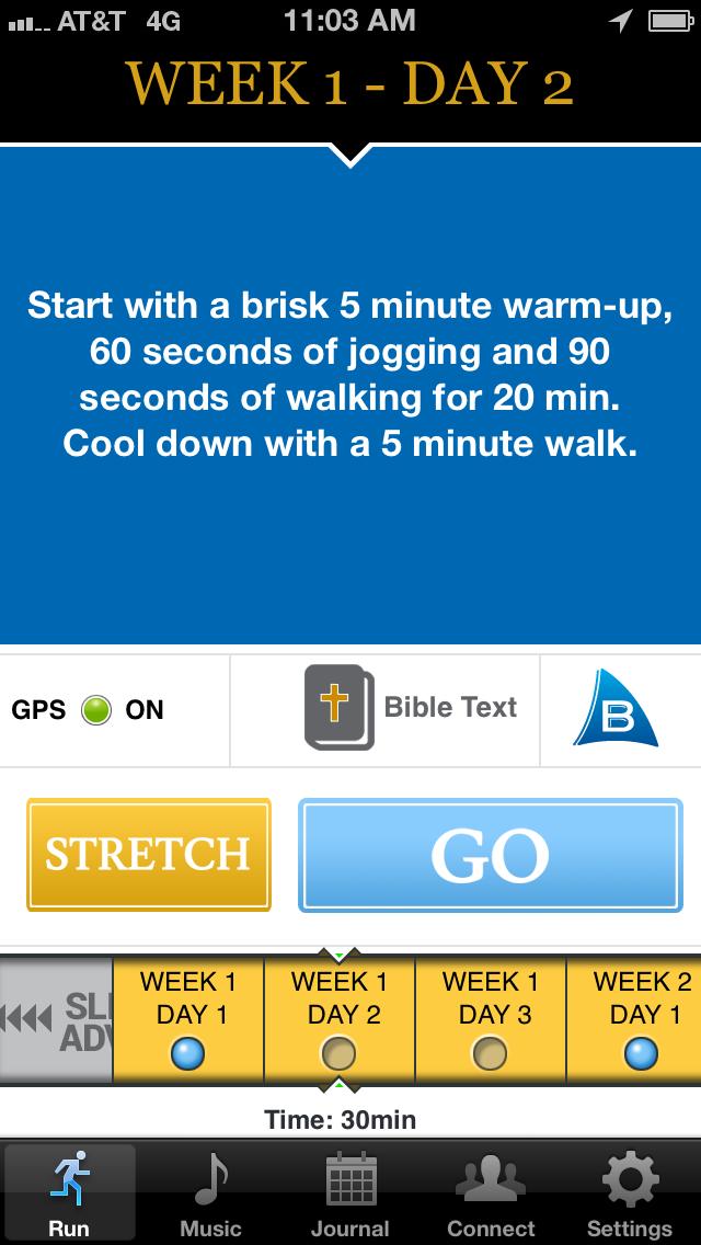 Run for God 5K Challenge iOS