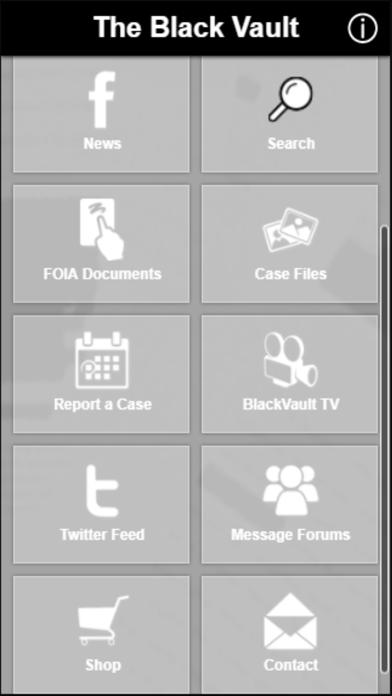 The Black Vault iOS