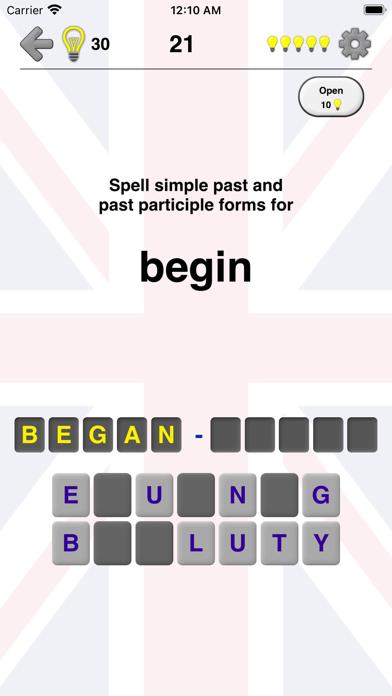 Irregular Verbs of English iOS