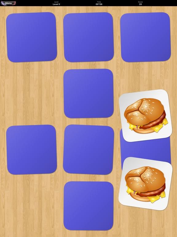 Memory Game iPhone Screenshot