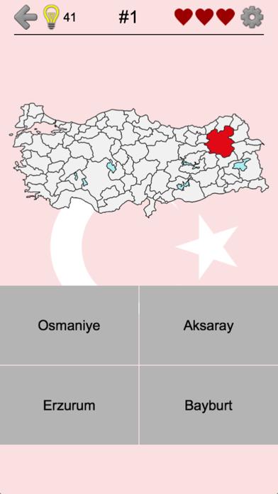 Provinces of Turkey iOS