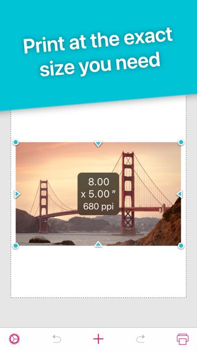 Print to Size iOS