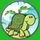 Beautiful turtle for kids ios icon