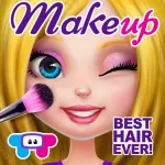 Fancy Makeup Shop App Icon