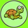 Funny turtle for kids ios icon