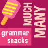 English grammar: Much, many, little, few. Learn English with Grammar Snacks! App Icon