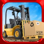 Fork Lift Truck Driving Simulator Real Extreme Car Parking Run ios icon