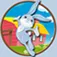 Lovely rabbits for kids ios icon