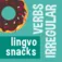 English grammar: Irregular Verbs. Learn English with Lingvo Snacks! App Icon