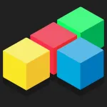 Free to Fit: 1010 color blocks puzzle game, tetris version ios icon