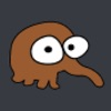 Brown Octopus Karate App Icon