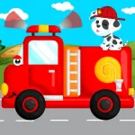 Fireman Game Fire-Truck Games App Icon