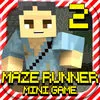 MAZE RUNNER 2: Hunter Survival Mini Block Game with Multiplayer App Icon