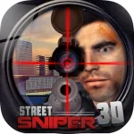 Street Sniper Free: Contract Sniper Shooting Games App Icon