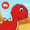Dinosaurs Connect the Dots Coloring Book Dot to Dot Game for Kids App Icon