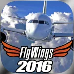 Flight Simulator 2016 FlyWings ios icon