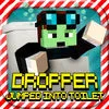 DROPPER - JUMPED INTO TOILET : Survival Block Mini Game App Icon